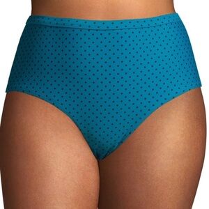 Polka Dot Printed Highwaist Swimsuit Bottom Plus